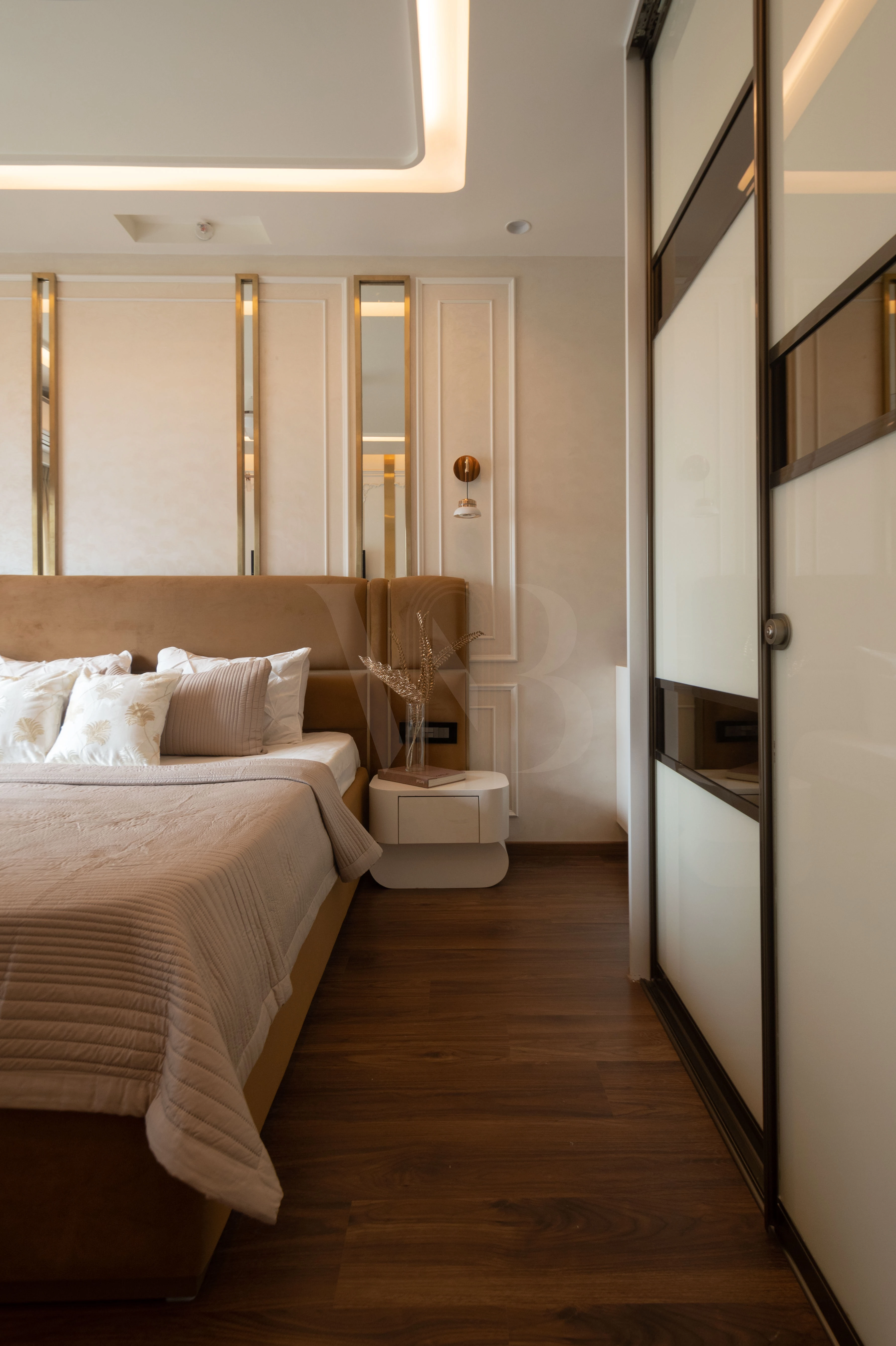Bedroom sheer window treatments