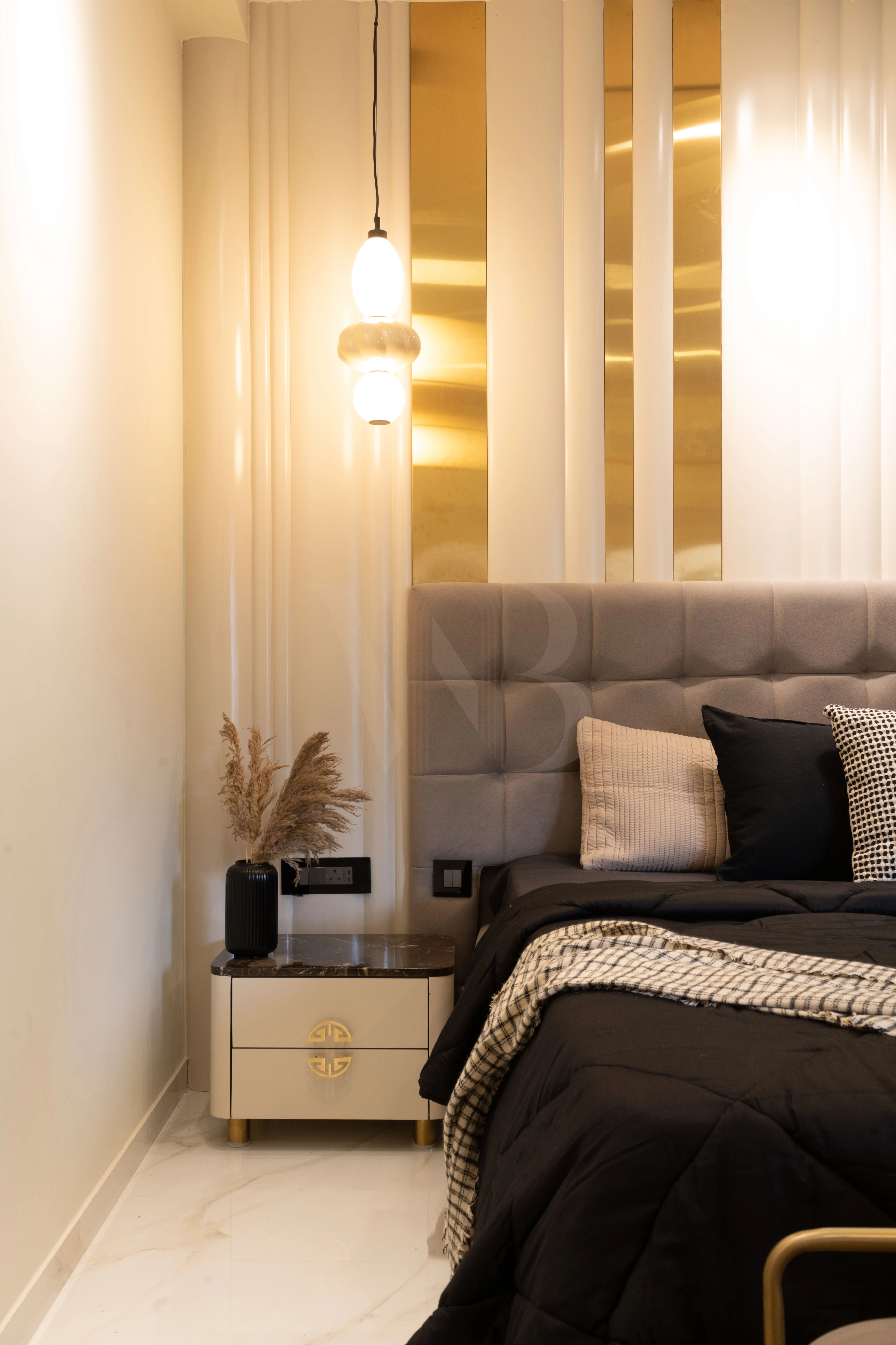Bedroom ambient profile lighting